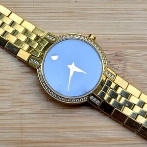 Movado Gold Diamond Watch FACETO $2495
